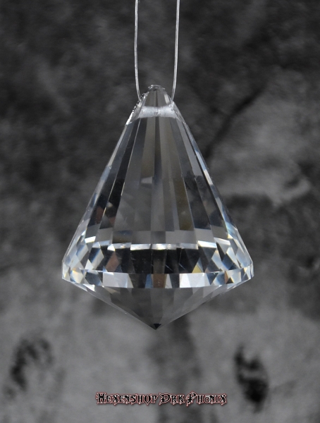 Hexenshop Dark Phönix Regenbogen Kristall Kegel AAA Qualität Groß Klar Feng Shui
